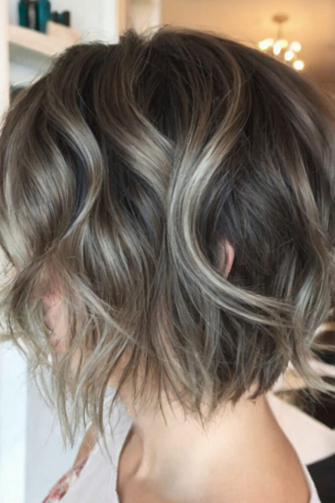 Textured Inverted Bob