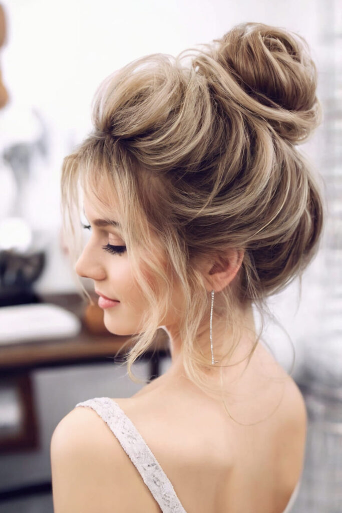 Voluminous High Updo