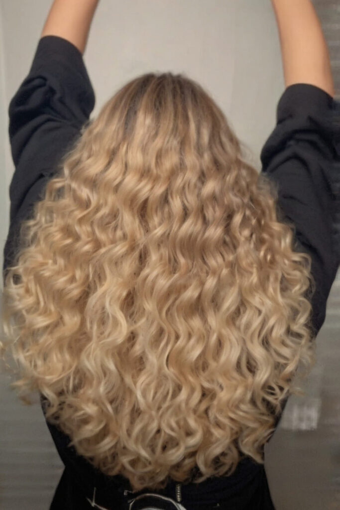 Brushed Out Curls