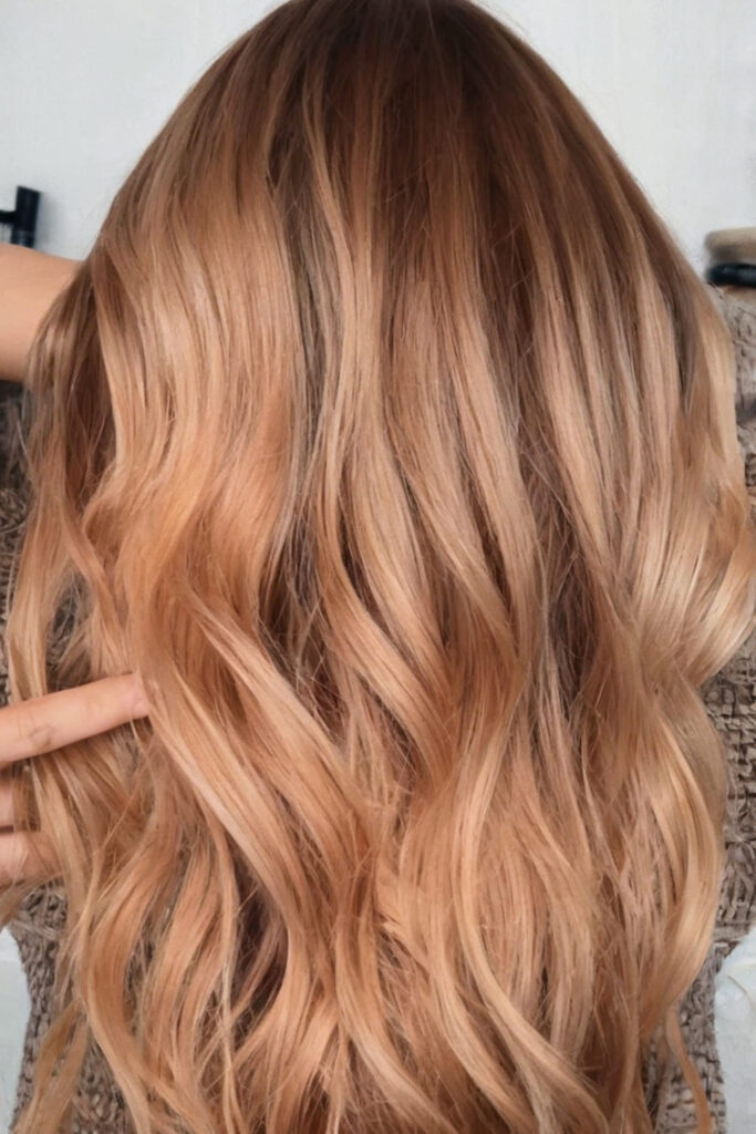 Cinnamon Pumpkin Spice Hair Color