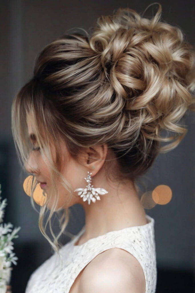 Elegant Updo with Curls