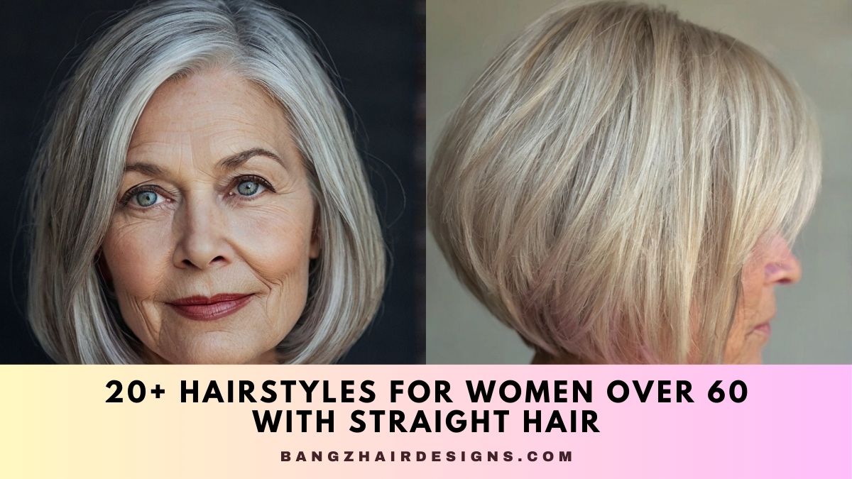 Hairstyles For Women Over 60 With Straight Hair