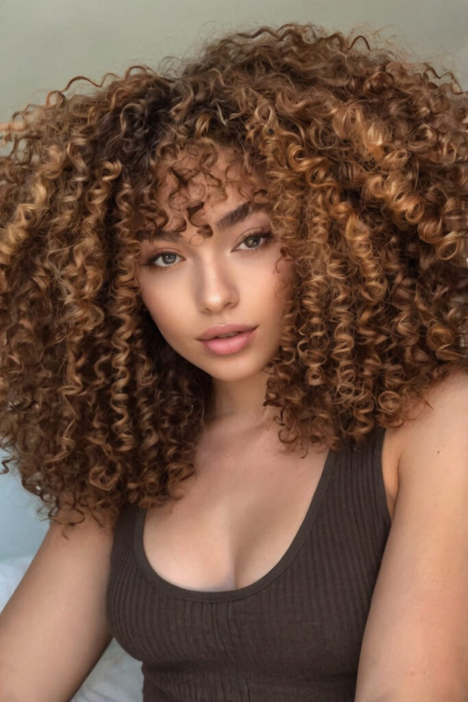 High Volume Curly Hair