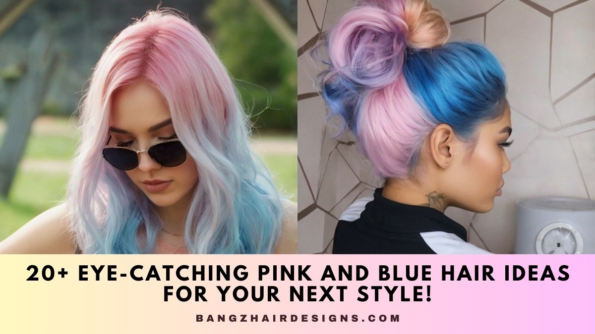 Pink and Blue Hair