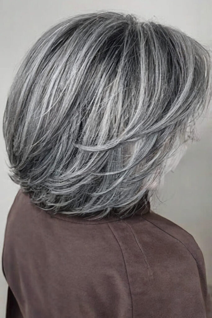 Polished Grey Bob