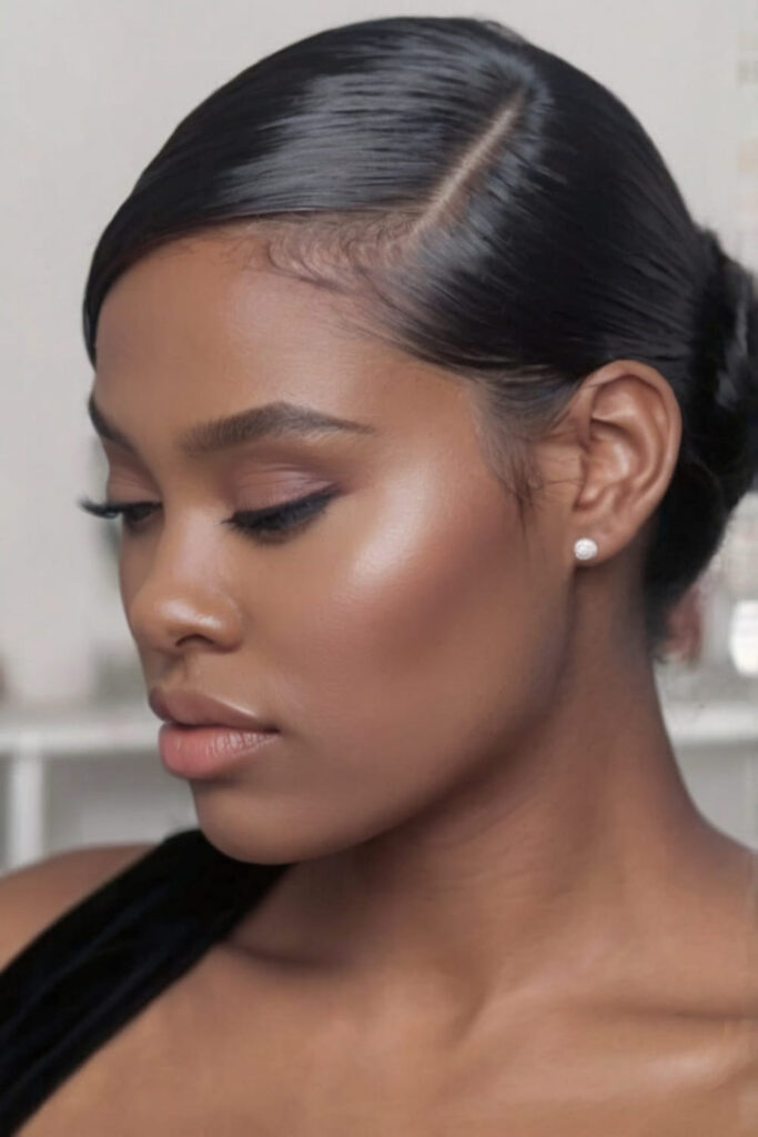 Sleek Side Part