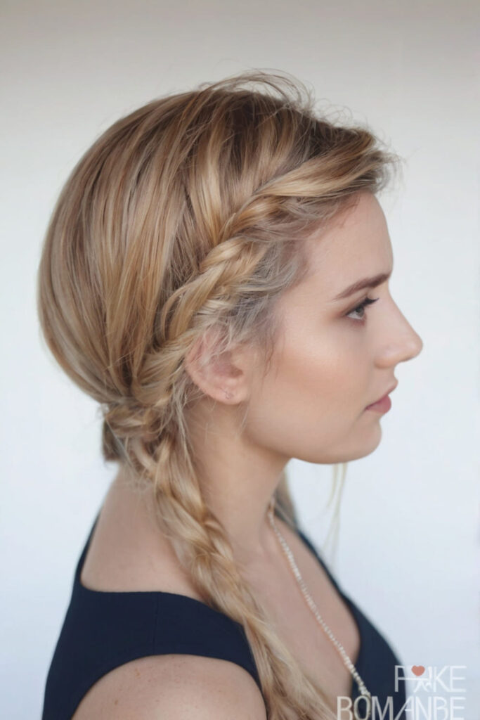 Twisted Side Ponytail