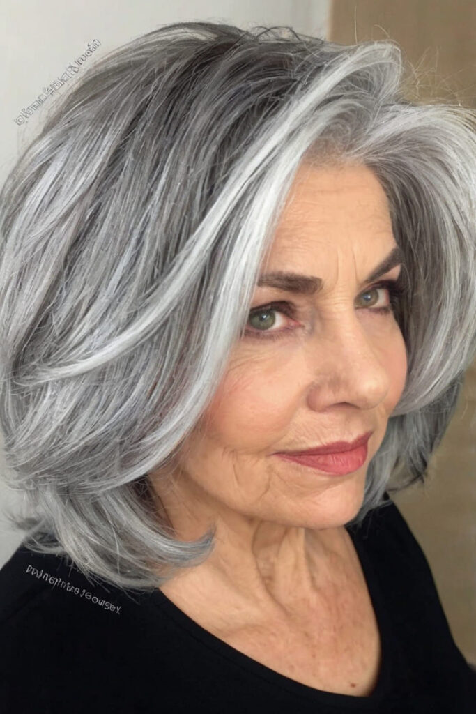 Vintage Grey Bob