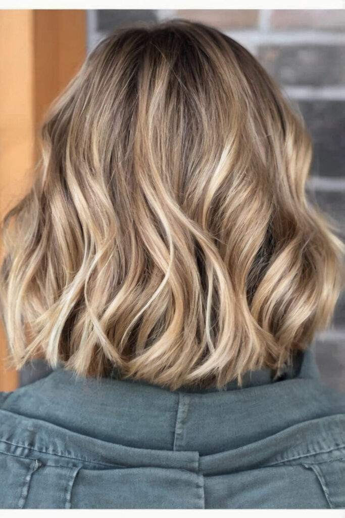 Ash Blonde Balayage