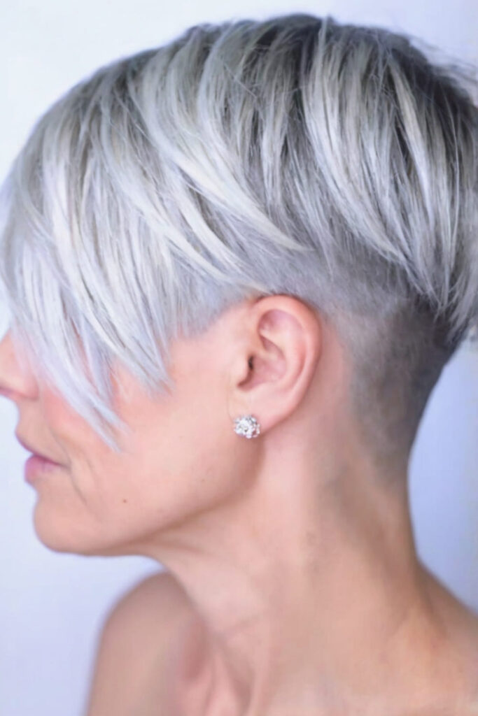 Bold Undercut Pixie