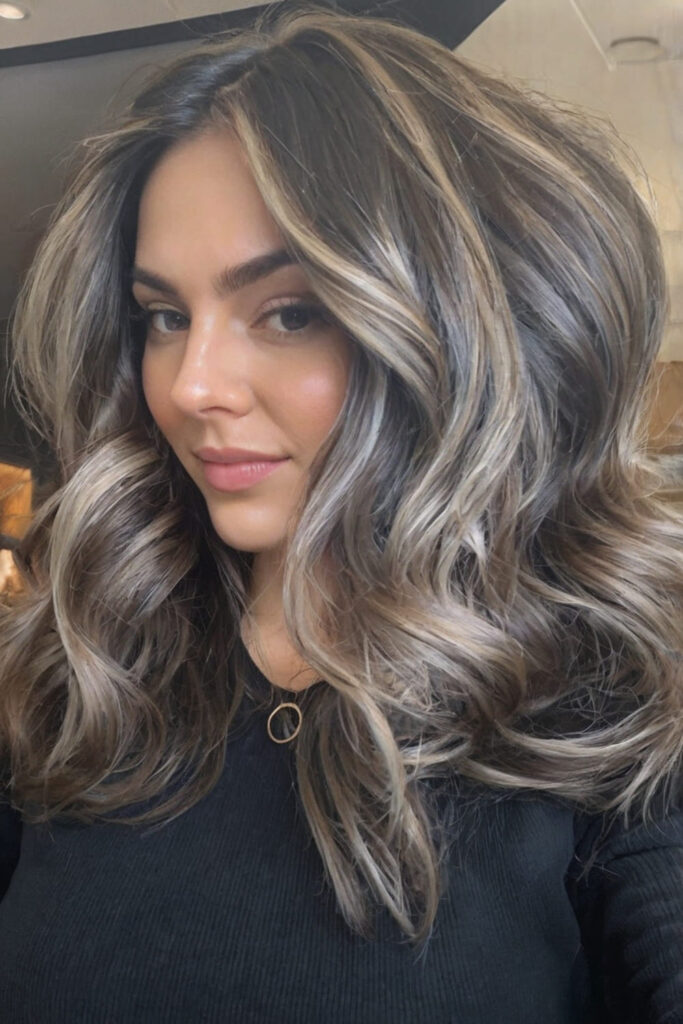 High Contrast Balayage