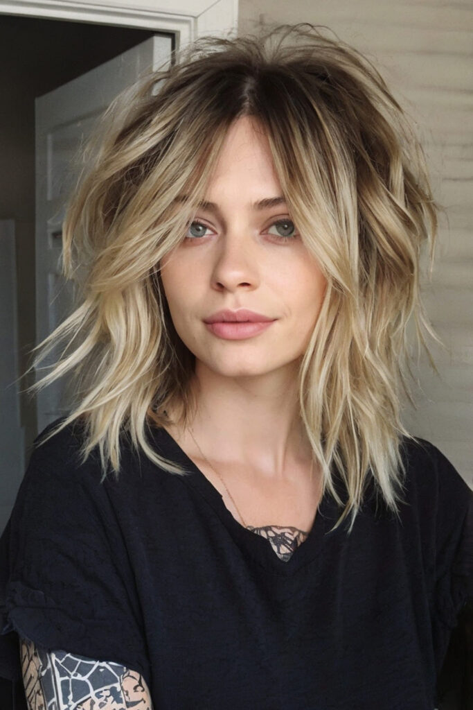 Choppy Layered Cut