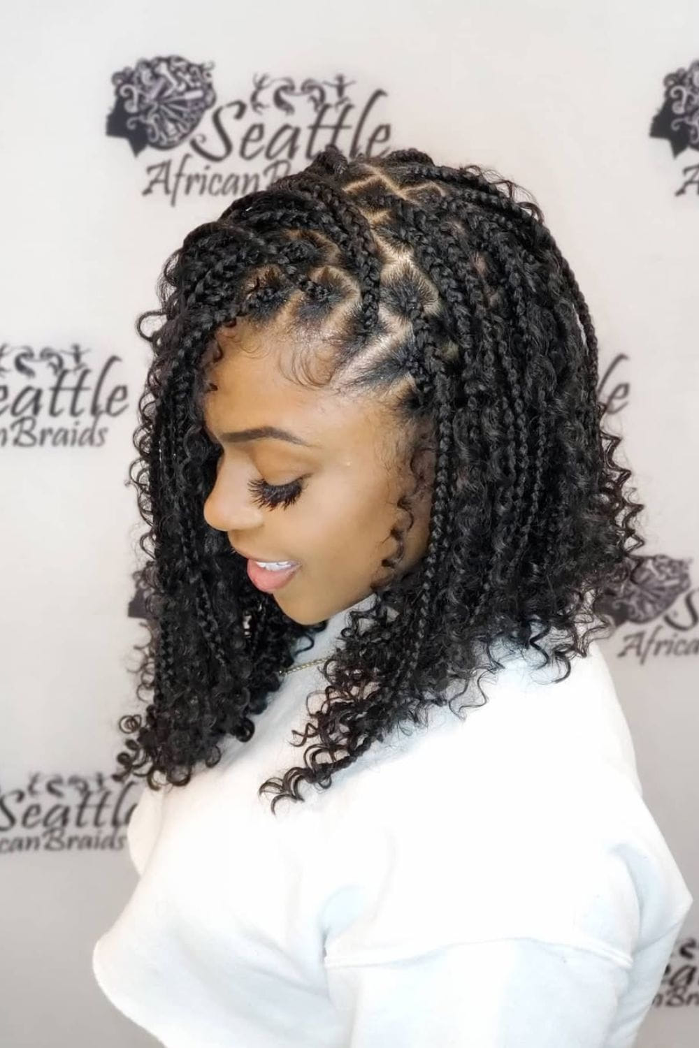 Box Braid Bob