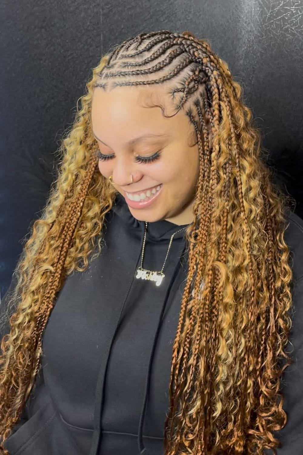 Curly Tribal Braids