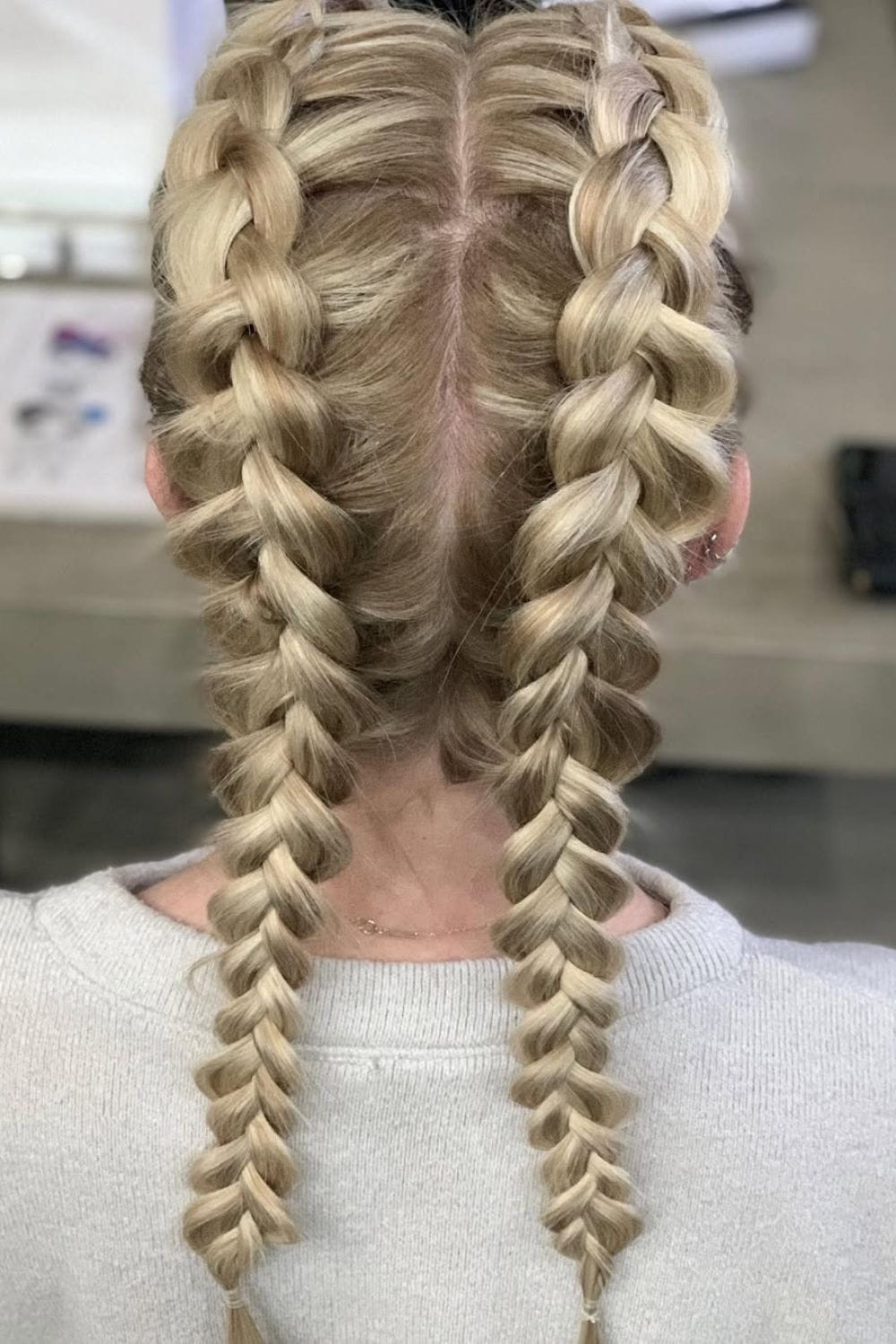 Double French Plait