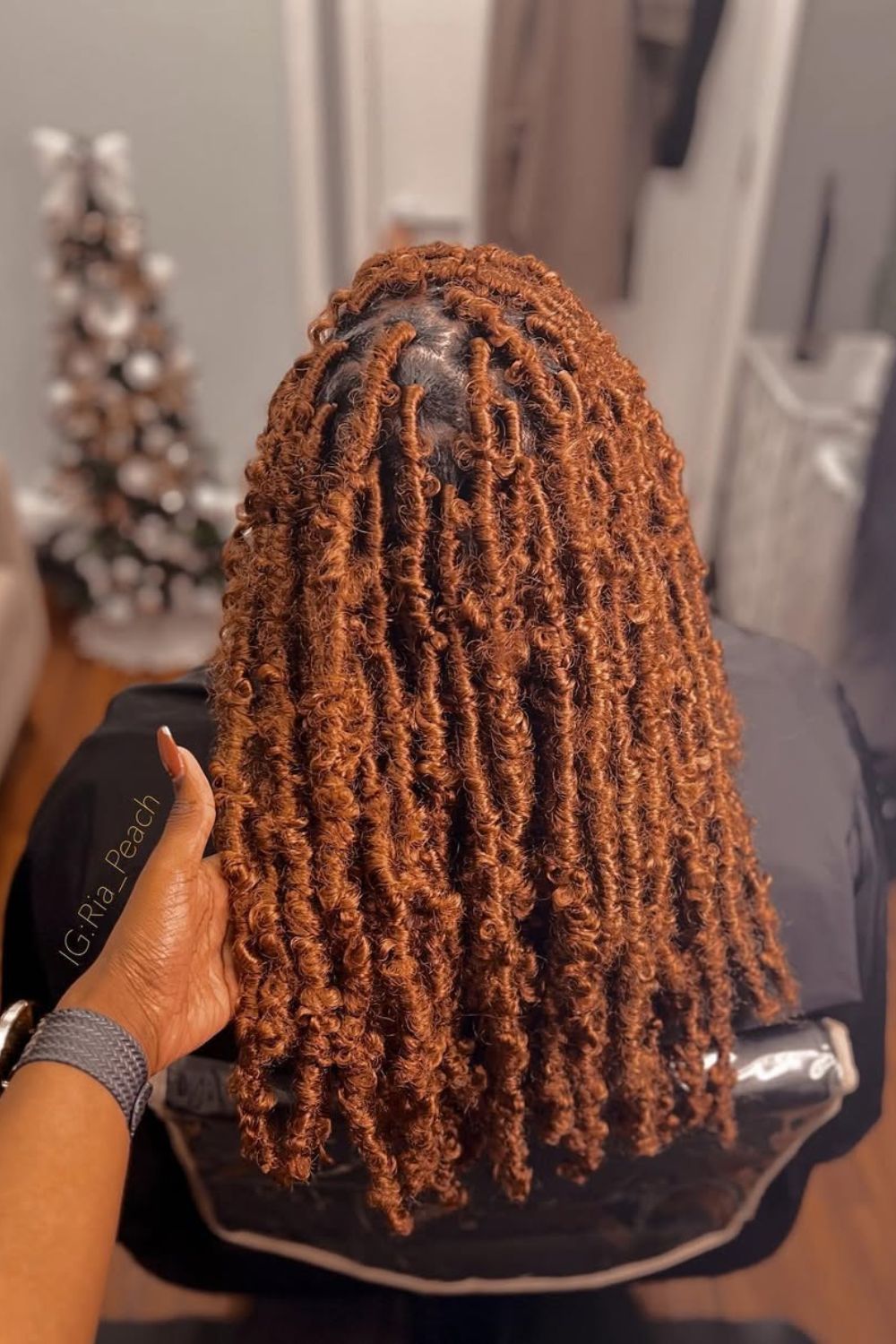 Ginger Beaded Locs