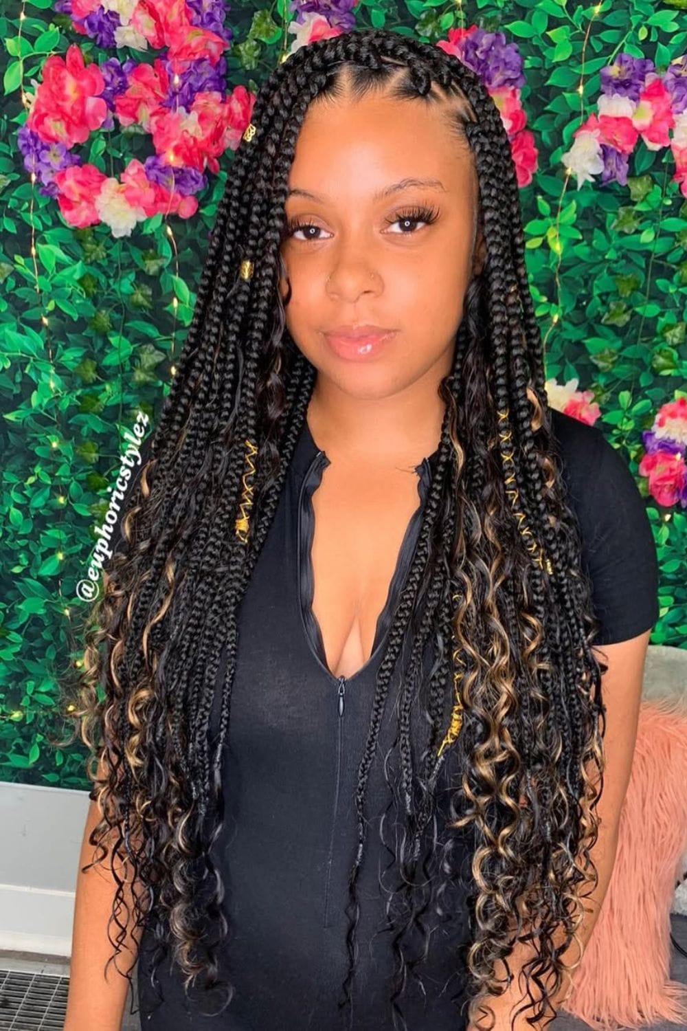 Goddess Box Braids