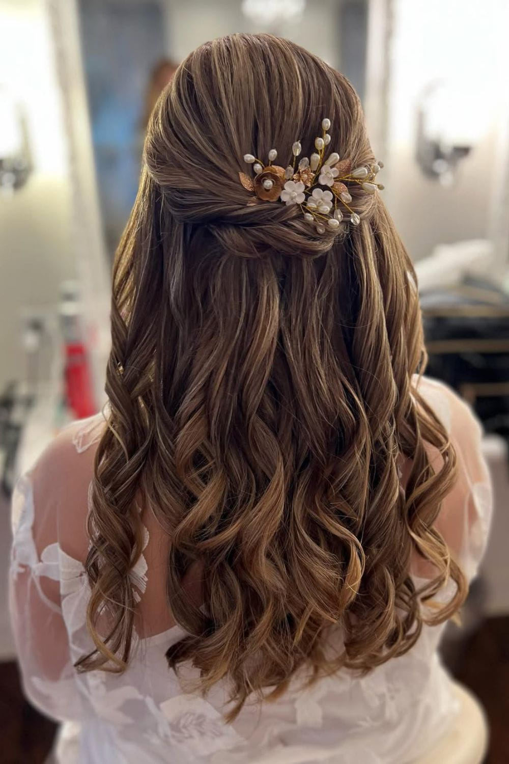Half Up, Half Down