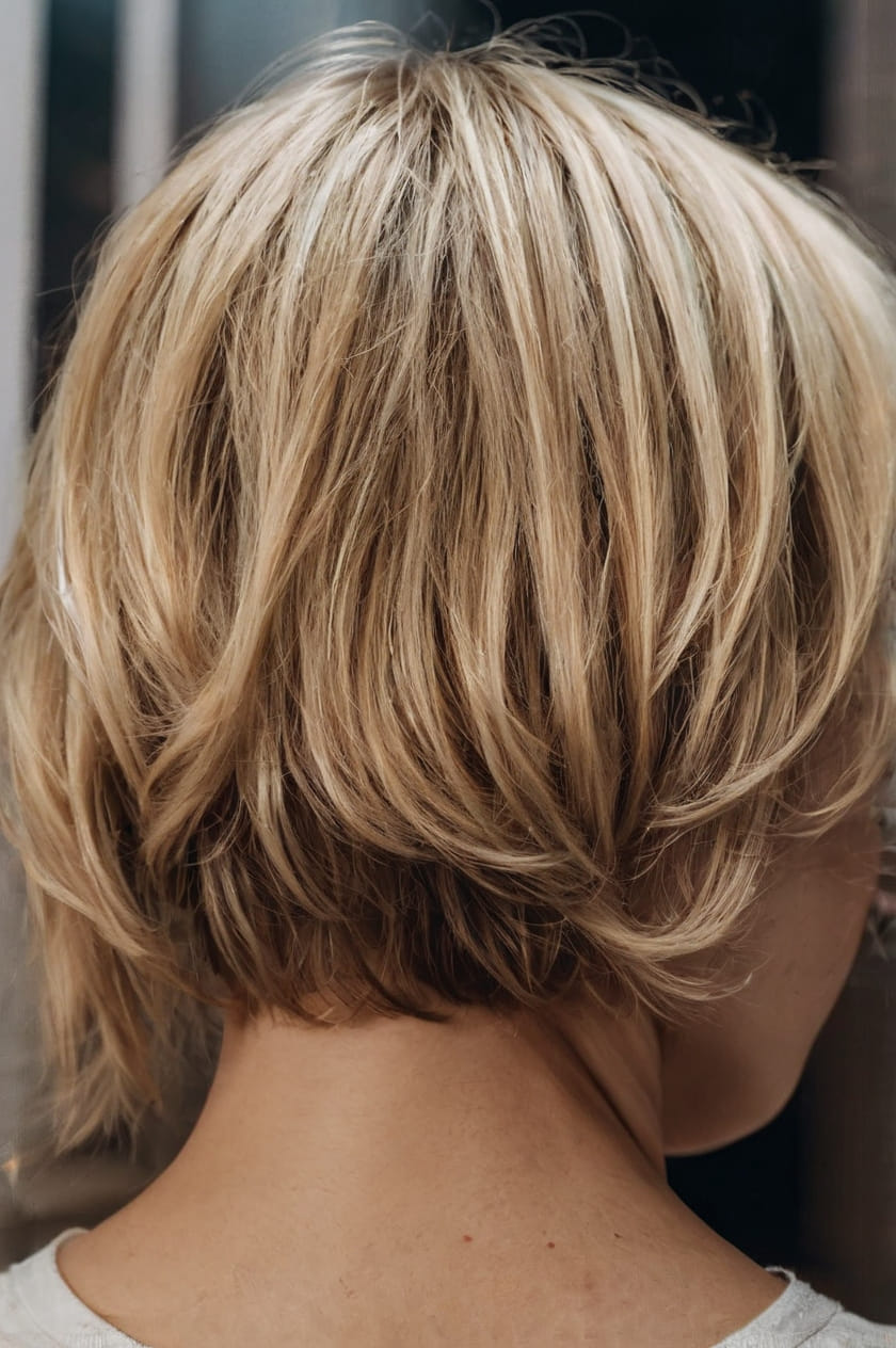 Inverted Layered Back View