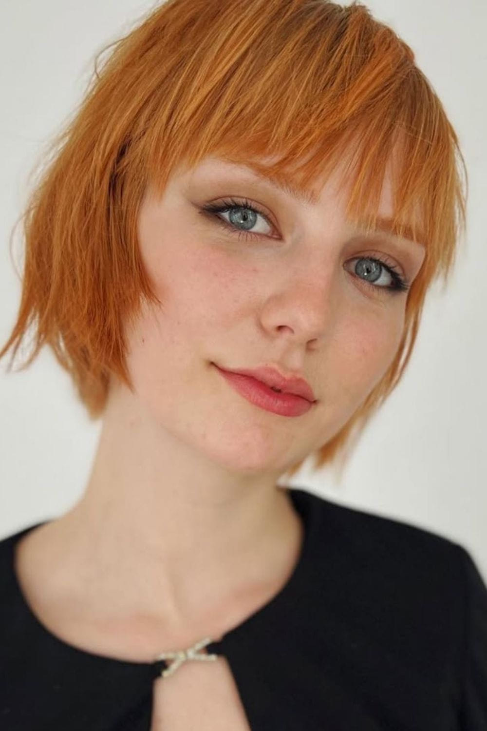 Layered Bob with Bangs