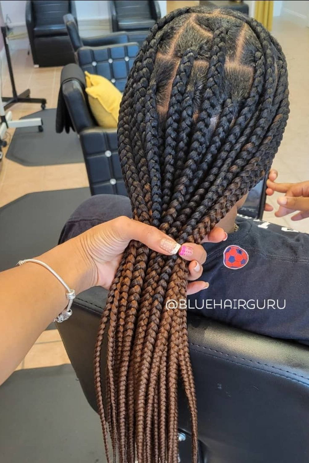 Ombre Box Braids