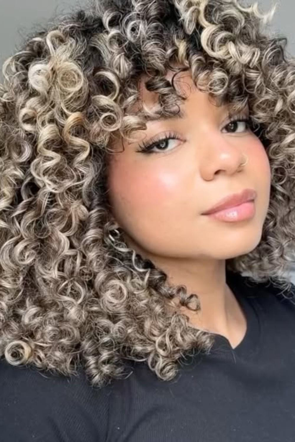 Rose Beige Curls