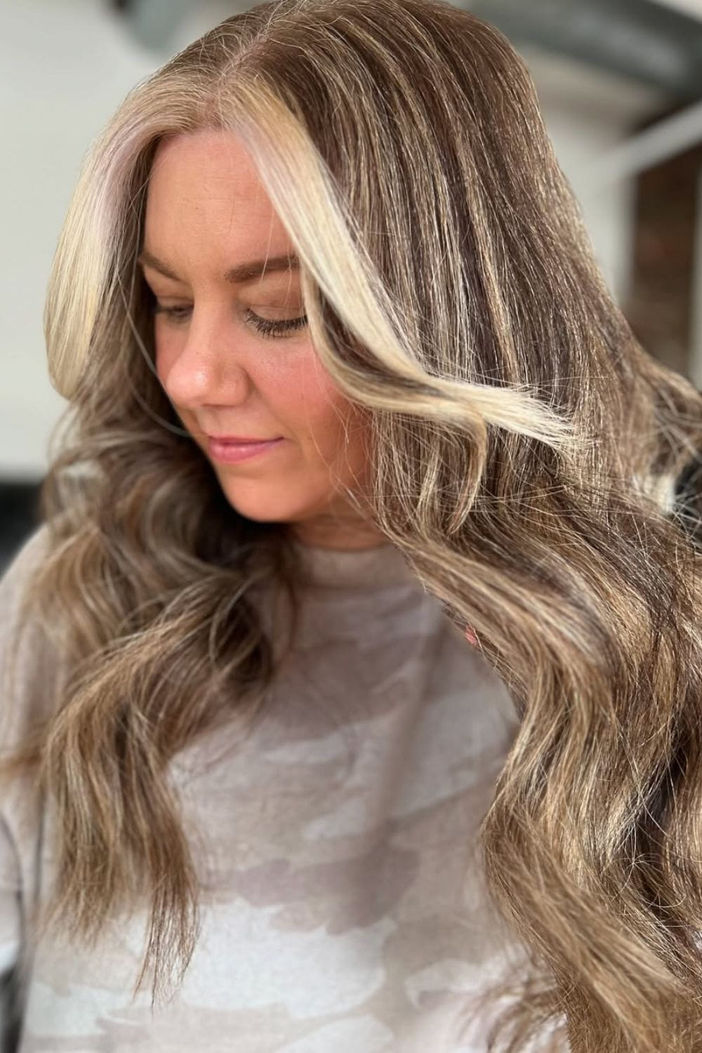 Statement Blonde Money Piece