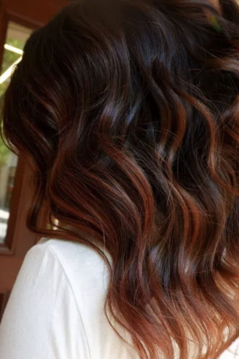 Strawberry Brown Balayage