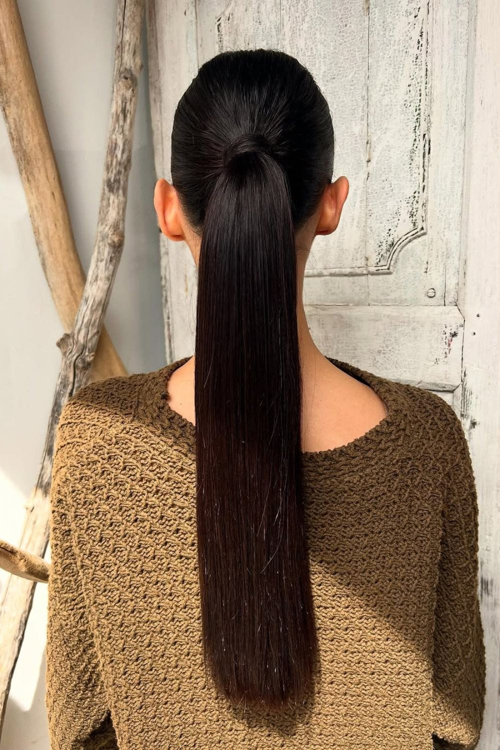 Wrapped Ponytail