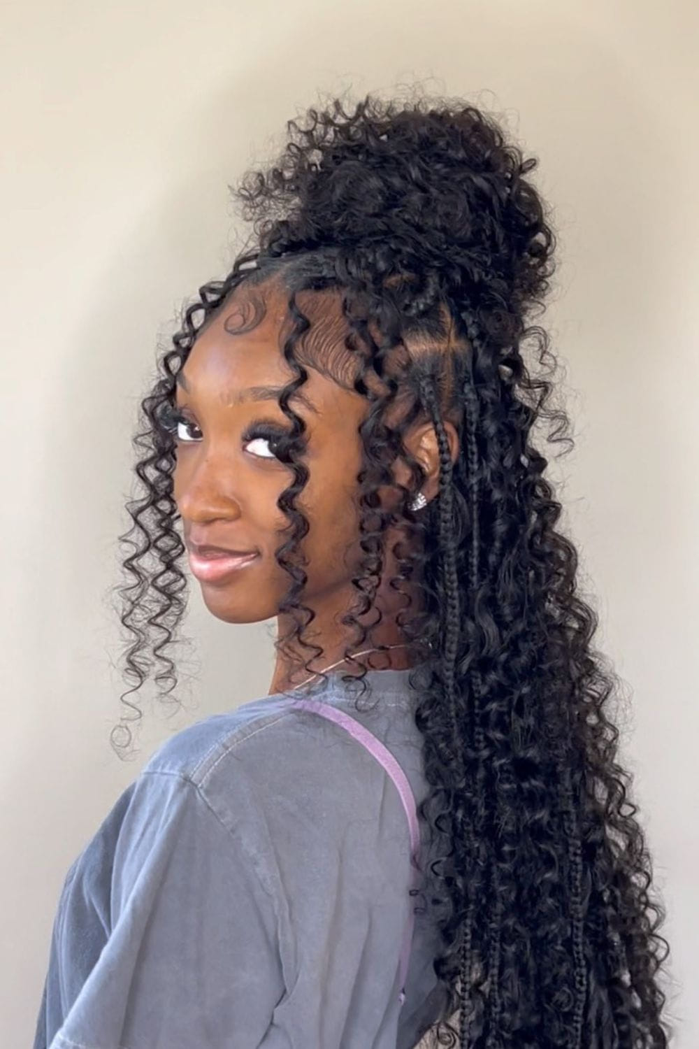 Bohemian Loose Braids