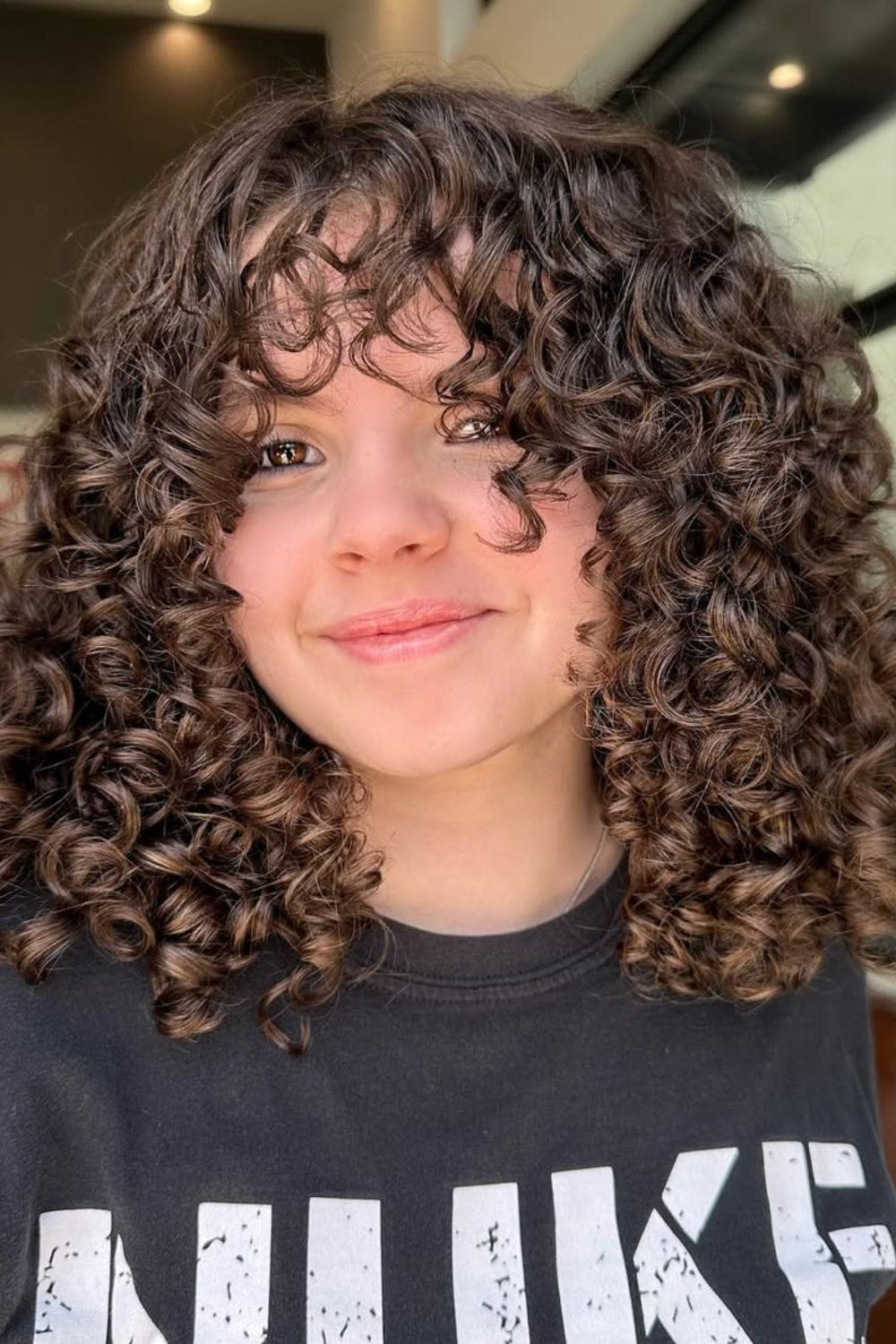 Curls With Bangs