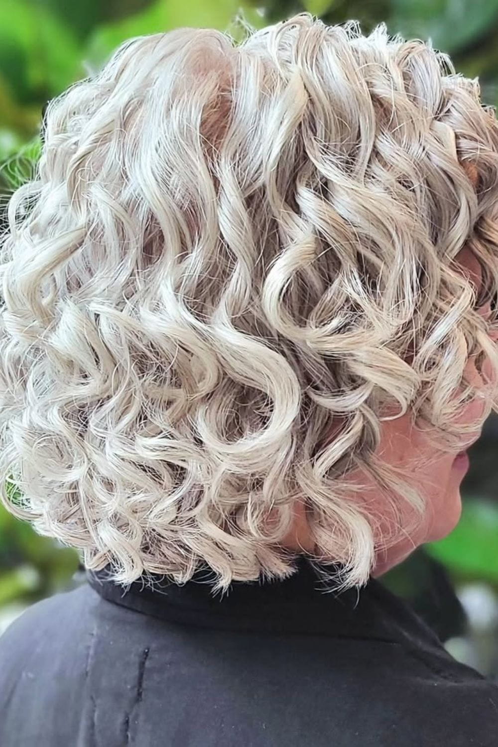 Curly Layered Bob