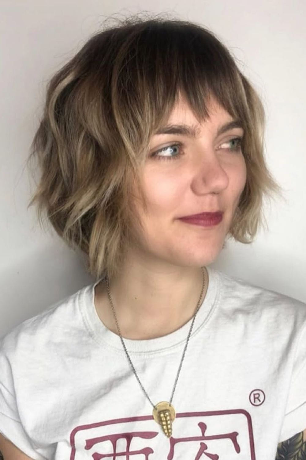 Fringed Shaggy Bob