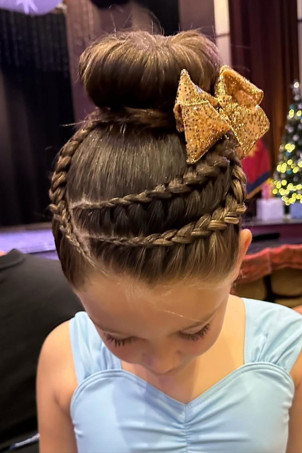 Lace Braided Bun