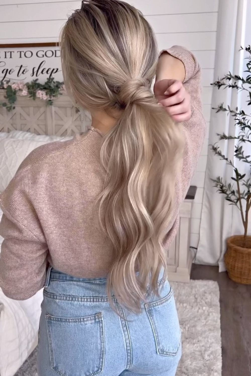 Wrapped Ponytail