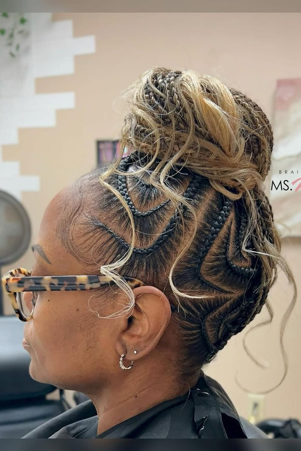 French Mohawk Braid