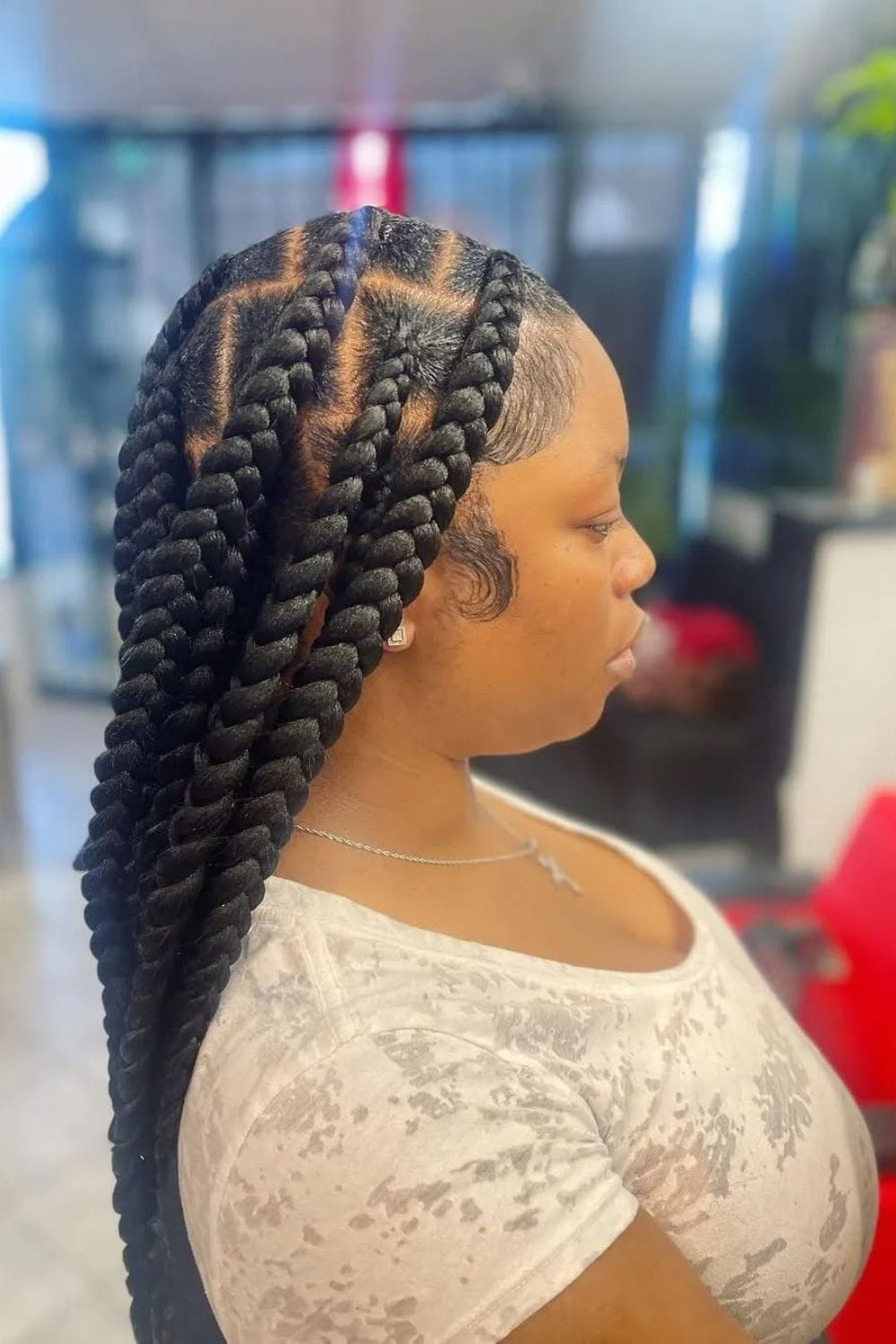 Jumbo Mohawk Braids