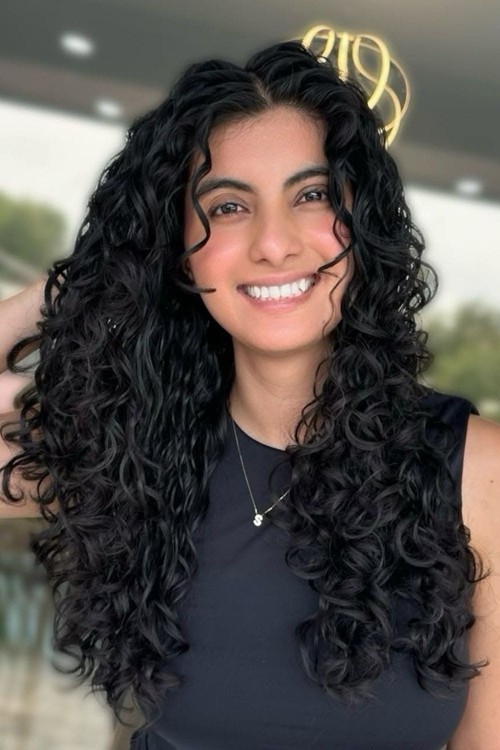 Layered Long Curls