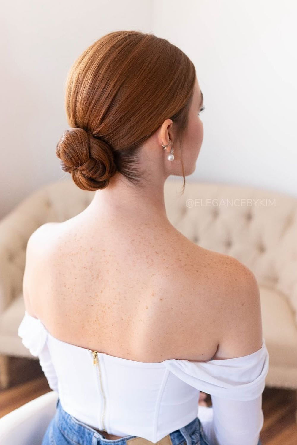 Romantic Low Bun