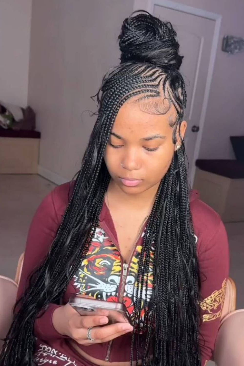 Tribal Mohawk Braids